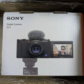 【新品未開封】SONY ソニー コンパクトデジタルカメラ VLOGCAM ZV-1 ブラック
