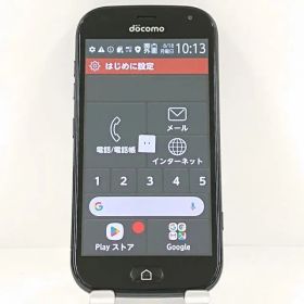 らくらくスマートフォン me F-01L ドコモ ブラック 送料無料 本体 c13956