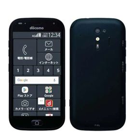 【中古】 F-01L らくらくスマートフォンme ブラック SIMフリー 本体 ドコモ スマホ【送料無料】 f01lbk6mtm
