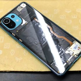 【1台限定】Xiaomi Mi 11 Lite 5g スケルトン透明カスタム