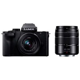 パナソニック【今なら5年延長保証加入が無料】ミラーレス一眼カメラ LUMIX G100D ダブルズームレンズキット DC-G100DW-K【デジタル一眼カメラ】