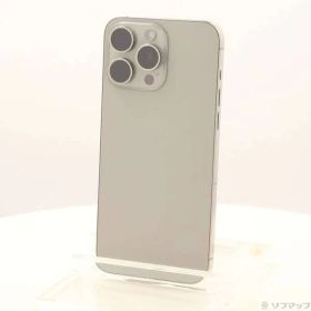 〔中古品〕 iPhone15 Pro Max 256GB ナチュラルチタニウム MU6R3J／A SIMフリー【276】