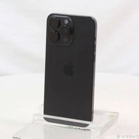 〔中古品〕 iPhone15 Pro Max 256GB ブラックチタニウム MU6P3J／A SIMフリー【305】
