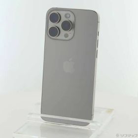 〔中古品〕 iPhone15 Pro Max 256GB ナチュラルチタニウム MU6R3J／A SIMフリー【262】