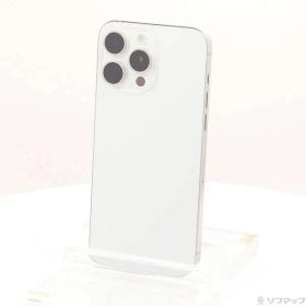 〔中古品〕 iPhone15 Pro Max 512GB ホワイトチタニウム MU6V3J／A SIMフリー【305】