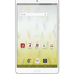 【中古】【安心保証】 HUAWEI dtab Compact d-01J[16GB] docomo ゴールド