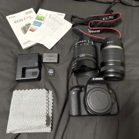 Canon EOS Kiss X9i 本体とレンズ2本セット