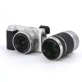 【中古】Sony (ソニー) α6400 ILCE-6400Y ダブルズームレンズキット [シルバー] _GP00011967