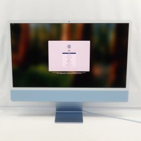 中古 Apple iMac 2023 MQRQ3J/A M3 メモリ8GB SSD256GB ブルー Sequoia 24インチ 1年保証 デスクトップパソコン 【CA】マック パソコン デスクトップパソコン 中古パソコンディスクトップ デスクトップパソコン一式中古