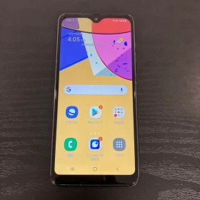 Galaxy A21 シンプル SCV49 64GB ブラック