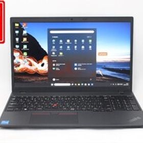 中古 フルHD 15.6型 Lenovo ThinkPad L15 Gen 3 Windows11 第12世代 i5-1235U 16GB NVMe 256GB-SSD カメラ 無線 Office付き 管:1728j