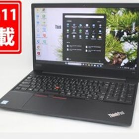 使用57時間 中古美品 フルHD 15.6型 Lenovo ThinkPad E580 Type-20KT Windows11 第8世代 i5-8250U 8GB 256GB-SSD カメラ 無線 管:0929m