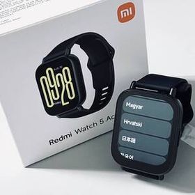 【中古美品】Xiaomi Redmi Watch 5 Active ミッドナイトブラック BHR8784GL シャオミ スマートウォッチ