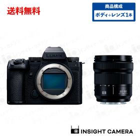 パナソニック LUMIX DC-S5M2X S5M2X ボディ ブラック + 標準ズームレンズセット LUMIX S 20-60mm F3.5-5.6 ブラック ルミックス Panasonic（出荷後転送不可）