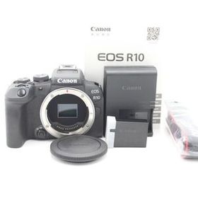 ショット数5000枚以下！■ほぼ新品■ CANON ミラーレス一眼カメラ EOS R10 ボディブラック #88014