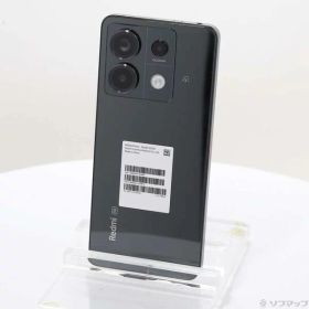 【中古】Xiaomi(シャオミ) Redmi Note 13 Pro 5G 256GB ミッドナイトブラック AUREDMIN13P5G au SIMフリー 【377-ud】