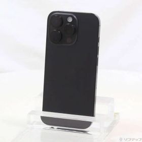 〔中古品〕 iPhone16 Pro 256GB ブラックチタニウム MYN03J／A SIMフリー【269】