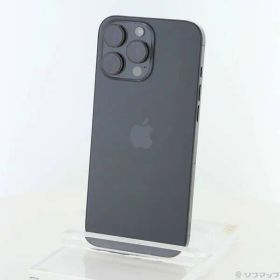 〔中古品〕 iPhone16 Pro Max 256GB ブラックチタニウム 3N528J／A SIMフリー【349】