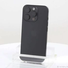 〔中古品〕 iPhone16 Pro 512GB ブラックチタニウム MYN43J／A SIMフリー【198】
