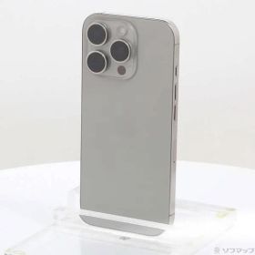 〔中古品〕 iPhone16 Pro 512GB ナチュラルチタニウム MYN73J／A SIMフリー【198】
