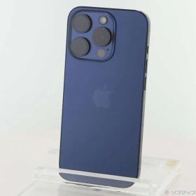 〔中古品〕 iPhone15 Pro 256GB ブルーチタニウム MTUG3J／A SIMフリー【276】