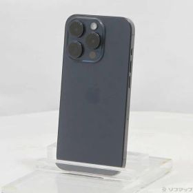 〔中古品〕 iPhone15 Pro 256GB ブルーチタニウム MTUG3J／A SIMフリー【198】