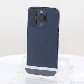 〔中古品〕 iPhone15 Pro 256GB ブルーチタニウム MTUG3J／A SIMフリー【368】