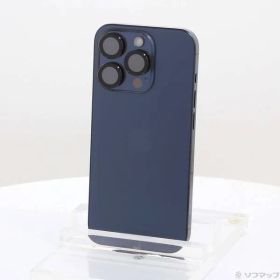 〔中古品〕 iPhone15 Pro 256GB ブルーチタニウム MTUG3J／A SIMフリー【371】