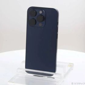 〔中古品〕 iPhone15 Pro 256GB ブルーチタニウム MTUG3J／A SIMフリー【349】