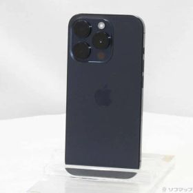 〔中古品〕 iPhone15 Pro 256GB ブルーチタニウム MTUG3J／A SIMフリー【344】
