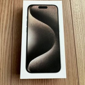 Apple iPhone 15 Pro ナチュラルチタニウム 新品未開封 海外