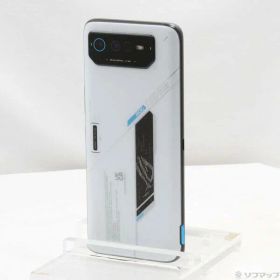 【中古】ASUS(エイスース) ROG Phone 6 256GB ストームホワイト ROG6-WH12R256 SIMフリー 【377-ud】