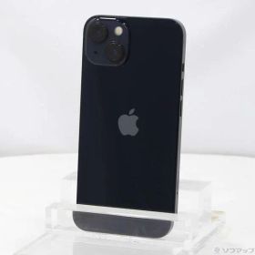 〔中古品〕 iPhone13 128GB ミッドナイト MLNC3J／A SIMフリー 〔ネットワーク利用制限▲〕【258】