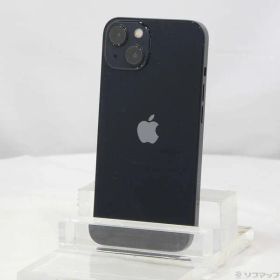 〔中古品〕 iPhone13 128GB ミッドナイト MLNC3J／A SIMフリー【258】