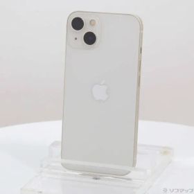 〔中古品〕 iPhone13 128GB スターライト MLND3J／A SIMフリー【352】