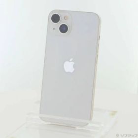 〔中古品〕 iPhone13 128GB スターライト MLND3J／A SIMフリー【349】