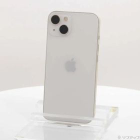 〔中古品〕 iPhone13 128GB スターライト MLND3J／A SIMフリー【305】