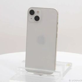 〔中古品〕 iPhone13 128GB スターライト MLND3J／A SIMフリー【348】