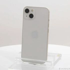 〔中古品〕 iPhone13 128GB スターライト MLND3J／A SIMフリー【349】