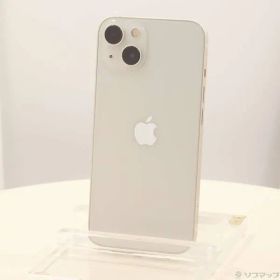 〔中古品〕 iPhone13 128GB スターライト MLND3J／A SIMフリー【305】