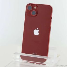 〔中古品〕 iPhone13 128GB プロダクトレッド MLNF3J／A SIMフリー【262】