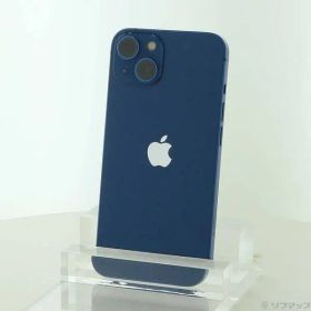 〔中古品〕 iPhone13 128GB ブルー MLNG3J／A SIMフリー【262】