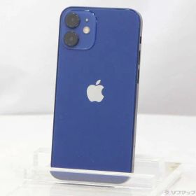 〔中古品〕 iPhone12 mini 64GB ブルー MGAP3J／A SIMフリー【258】