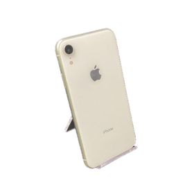 アップル(Apple)の【全額返金保証】【最速発送】Apple iPhone iPhone XR 64GB ホワイト docomo 動作確認済(スマートフォン本体)