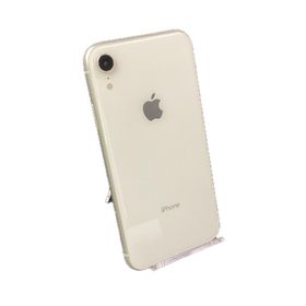 アップル(Apple)の【全額返金保証】【最速発送】Apple iPhone iPhone XR 64GB ホワイト au 動作確認済(スマートフォン本体)