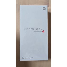 【新品未開封】Xiaomi 15T Pro Black 12G+256G(スマートフォン本体)