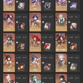 引退：全キャラ＋全モチーフあり‼️Fateコラボ込‼️セイレンスまで | 崩壊スターレイル(崩スタ)のアカウントデータ、RMTの販売・買取一覧