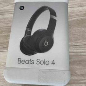 【新品未使用未開封品】Beats Solo 4 マットブラック MUW23PA/A Bluetooth ワイヤレス ヘッドフォン 本体 ビーツ【送料無料】
