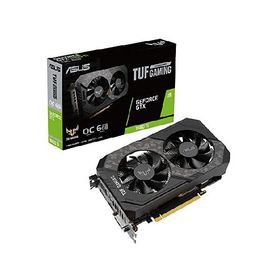 ASUS TUF Gaming NVIDIA GeForce GTX 1660 Ti EVO OCエディション グラフィックスカード (PCIe 3.0 6GB GDDR6 HDMI 2.0b DisplayPort 1.4 スペースグレ_並行輸入