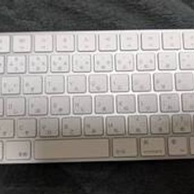 【中古】Touch ID付きMagic Keyboard (JIS) MK293J/A(本体にはA2449の記載あり）本体のみ （Lightning充電端子）